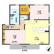 ボヌールの間取り画像