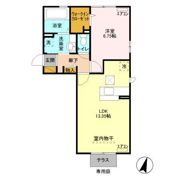 シエルブルーの間取り画像