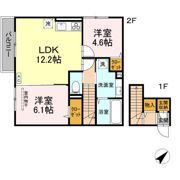 ブリリアントYNの間取り画像