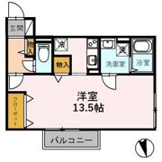 ウィルモア Aの間取り画像