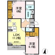 ルヴィータ森末の間取り画像