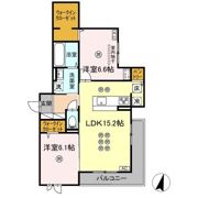 ガーデン ラピッズの間取り画像