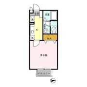 ヴェルメゾン B棟の間取り画像