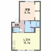 リバーサイド21の間取り画像