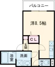 ジーメゾン福生武蔵野台の間取り画像