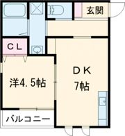 フローリッシュ正雀本町の間取り画像