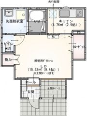 s.a.box寺家B棟の間取り画像
