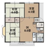 サンハイツ新井Eの間取り画像