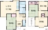 紀の川市南志野K様戸建ての間取り画像