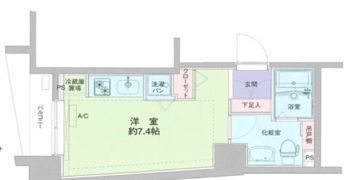 ドルチェ東京府中弐番館の間取り画像