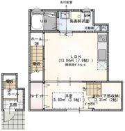 s.a.box寺家B棟の間取り画像