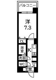 グランアズール浦上の間取り画像