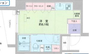 ドルチェ東京府中弐番館の間取り画像