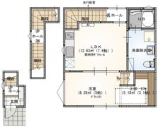 s.a.box寺家B棟の間取り画像
