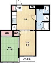 浜町中川ハイムの間取り画像
