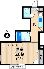 オヴェスト大師本町の間取り画像