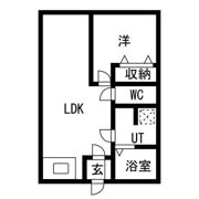 アスカビレッヂの間取り画像