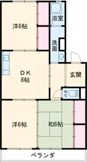 クリーンシティーの間取り画像