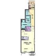 Maison De Shilva ⅢB (メゾンドシルバ)の間取り画像