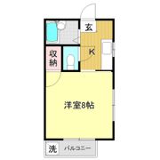 ハイツいまい2の間取り画像