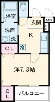Lotus Vista Izumiの間取り画像