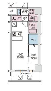 スプランディッドⅨの間取り画像