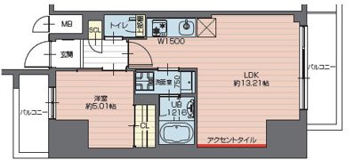 プレジオ西新井の間取り画像