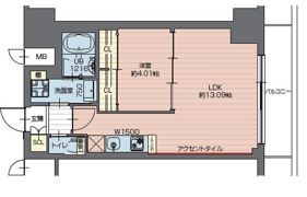 プレジオ西新井の間取り画像