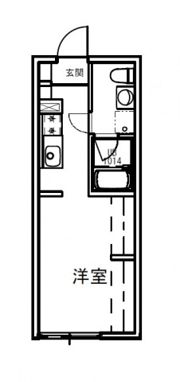 リバーノース中野東の間取り画像