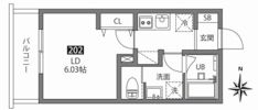 TWEED赤羽の間取り画像