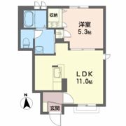 シャーメゾン田園の間取り画像