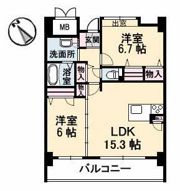 グランマスト海岸通りの間取り画像