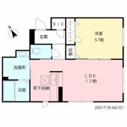 シャーメゾン境川の間取り画像