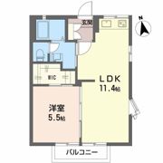 サンセベリア三佐の間取り画像