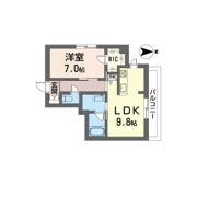 カーサ多摩川の間取り画像