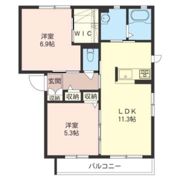 MAISON HIMAWARI Ⅰの間取り画像