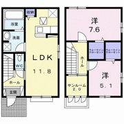 K’S Ⅱの間取り画像