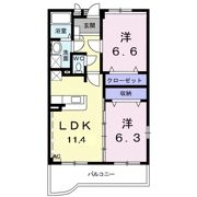 セレニータCの間取り画像