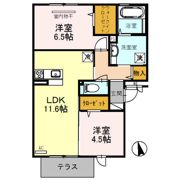 ブリーゼ久宝寺 B棟の間取り画像