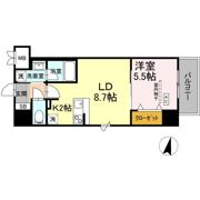 (仮)D-ROOM木町通一丁目の間取り画像