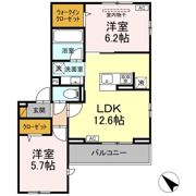 ボヌールⅠの間取り画像