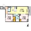 セレスティア若宮の間取り画像