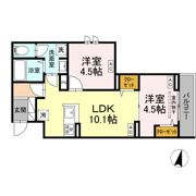 セレスティア若宮の間取り画像