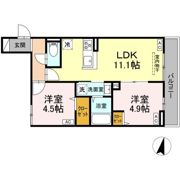 セレスティア若宮の間取り画像