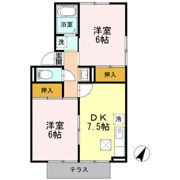 プレジール蓮町の間取り画像