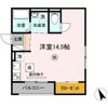 レセンテSFK B棟の間取り画像
