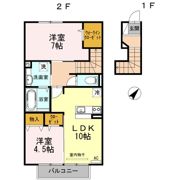 オルテンシアの間取り画像
