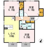 アンティーム A棟の間取り画像