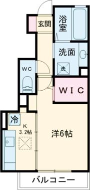 フルールカルチェの間取り画像