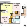 仮）D-ROOM黒髪6丁目 2期の間取り画像